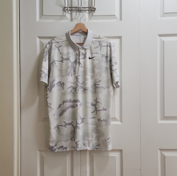 Nike Other - Nike Men's Dri-Fit Victory Course Camo Polo Short Sleeve Size XL
